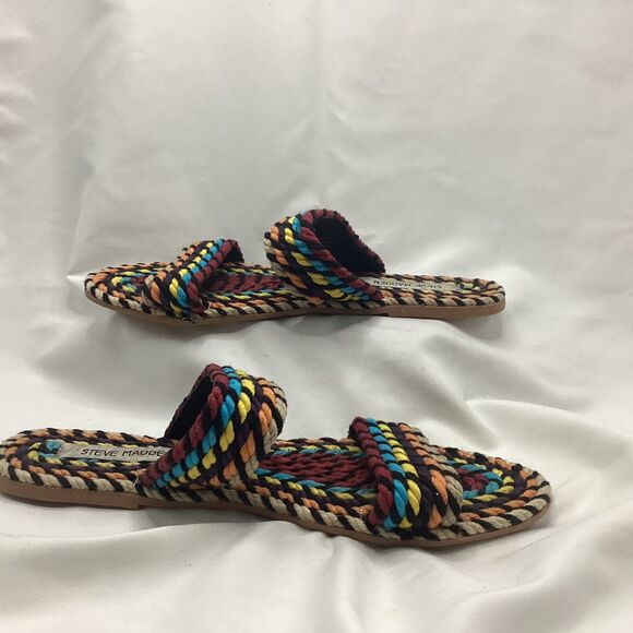 Steve Madden Ratio womans rope sandal size 10 worn once - Picture 2 of 6